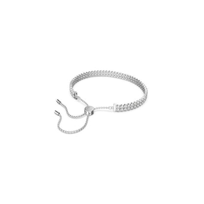 Swarovski Subtle Bracelet  Round Cut  White  Rhodium Plated