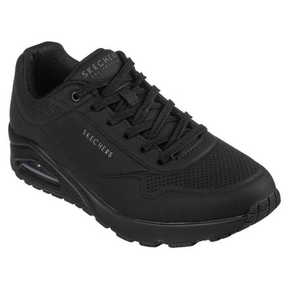 Skechers Men's Uno - Stand On Air Sneakers Size 8 - Black/Black