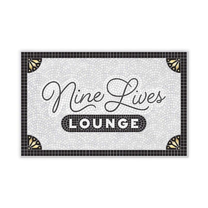 Fred Howlingan's Pet Place mat-9Lives Grey