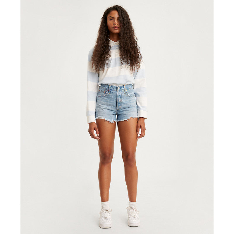 Levis Womens Size 30 501 Original Short -  Blue