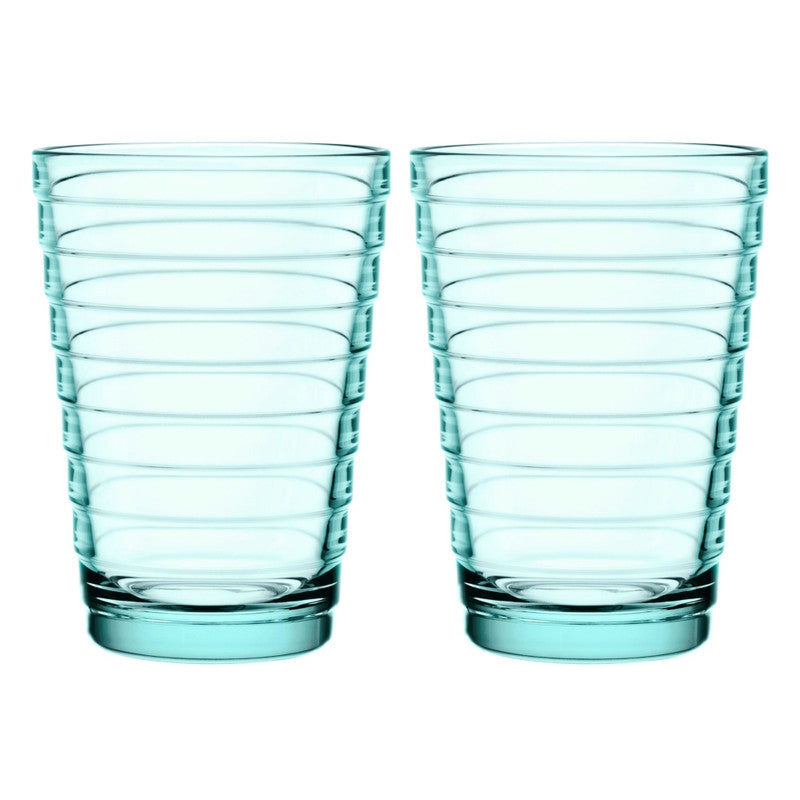 Littala Aino Aalto Highball 330ml Water Green Pair