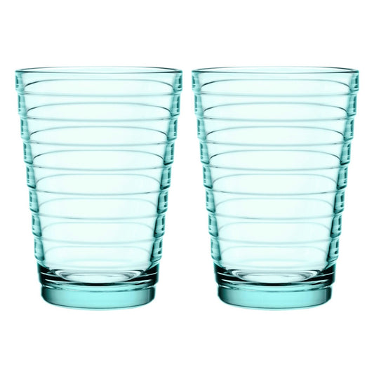 Littala Aino Aalto Highball 330ml Water Green Pair