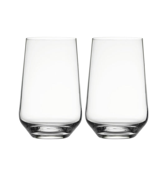 Littala Essence 550ml Highball Glass Pair - Clear