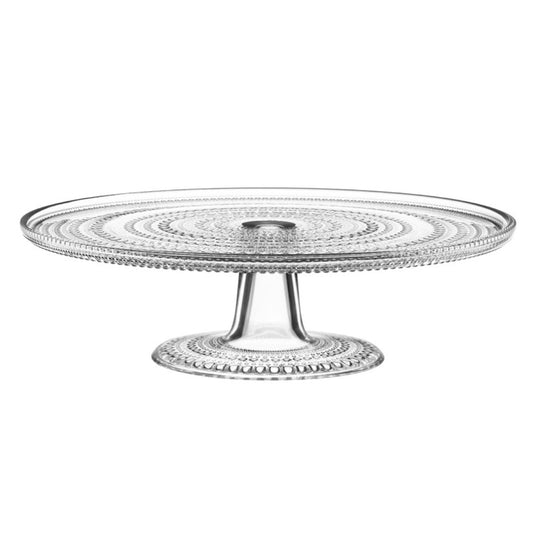 Littala Kastehelmi 31cm Cake Stand Clear