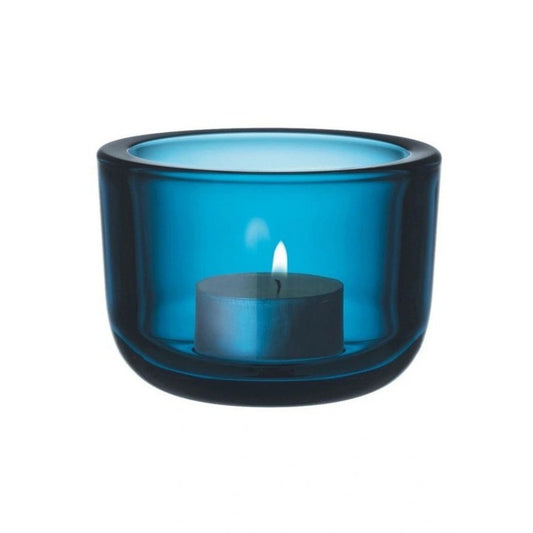 Littala Valkea Votive Tealight Candle Holder 6cm - Turquoise