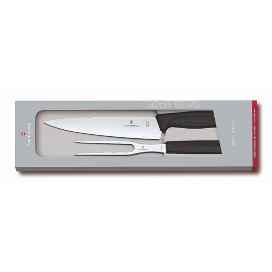 Victorinox Carving Set Classic 2-piece - Black