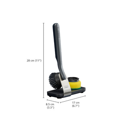 Joseph Joseph SinkTech™ Washing Up Brush & Sponge Set with Steel Stand