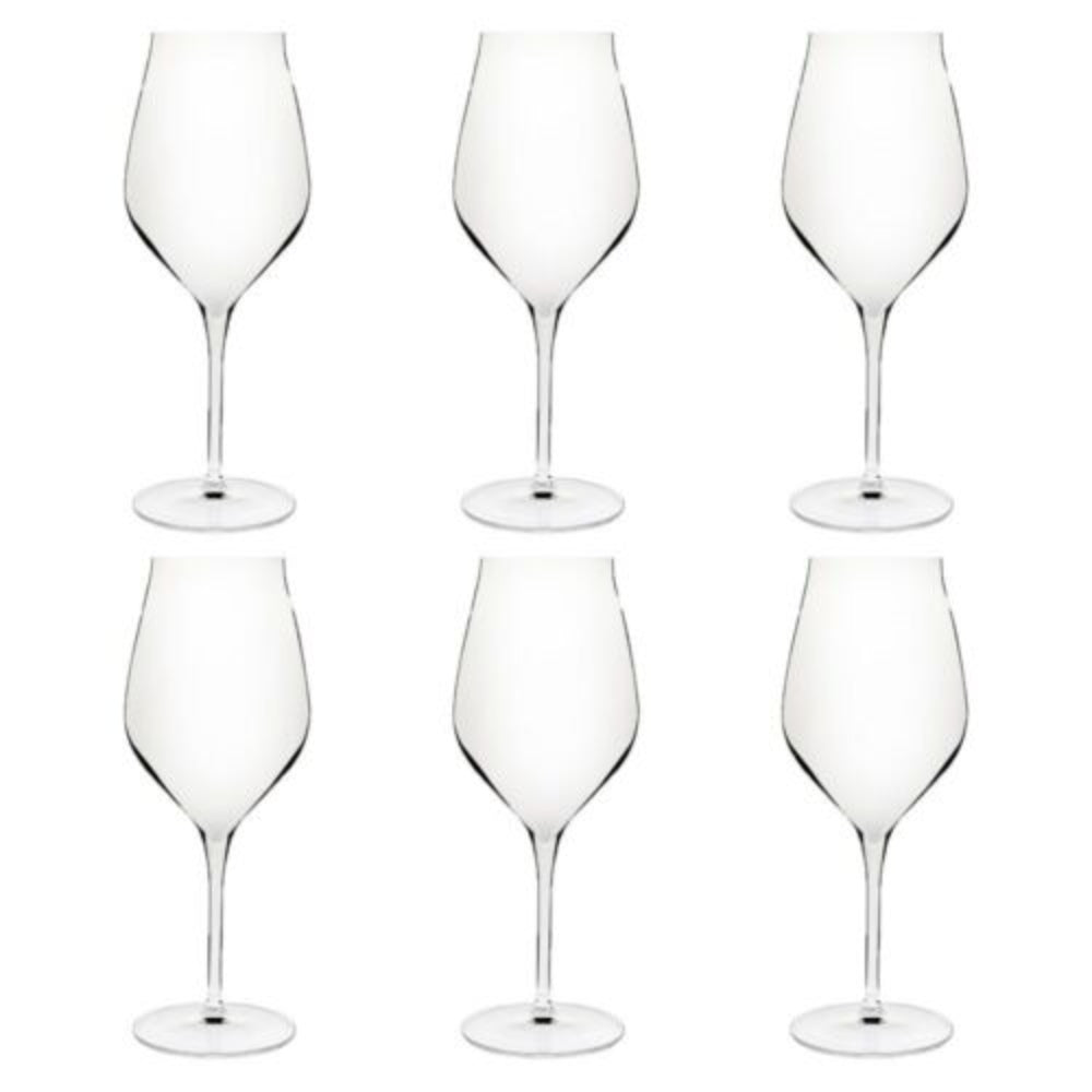 Luigi Bormioli Vinea Red Wine Glasses 550ml 6 Pack