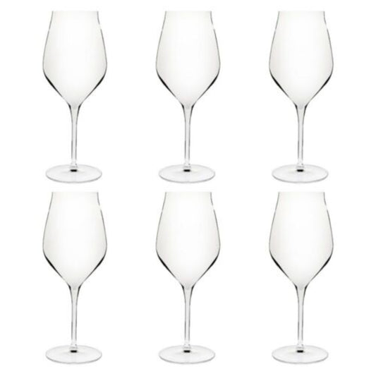 Luigi Bormioli Vinea Red Wine Glasses 550ml 6 Pack