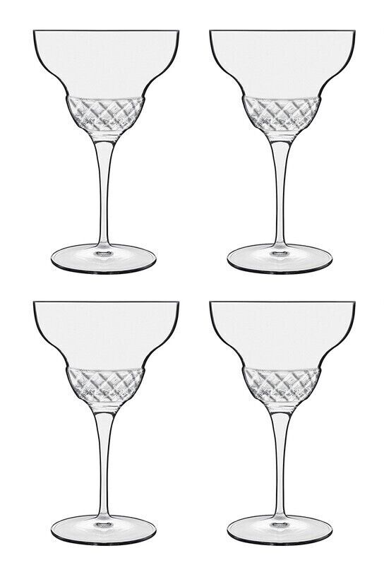 Luigi Bormioli Roma 1960 Margarita glasses 390ml 4 Pack