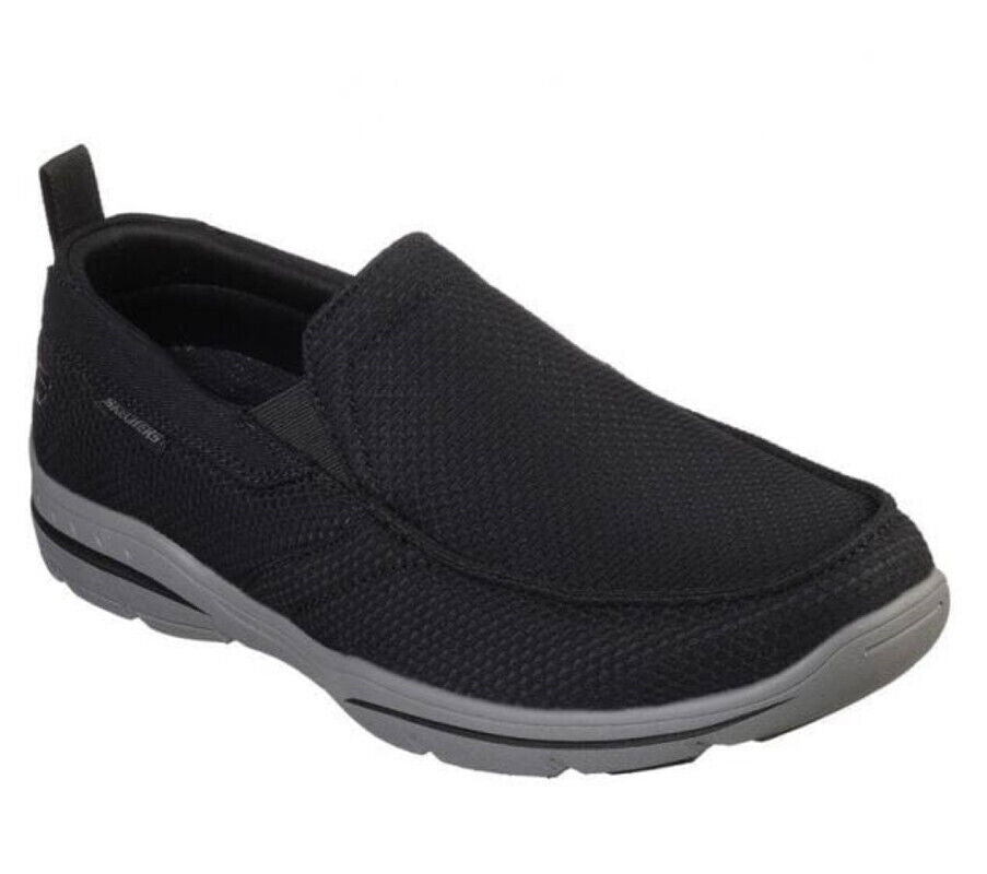 Skechers Men's Harper Walton Slip On Size 7  - Black