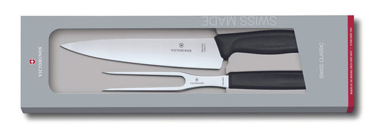 Victorinox Carving Set Classic 2-piece - Black