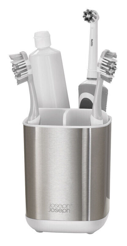 Joseph Joseph  EasyStore Steel Toothbrush Holder