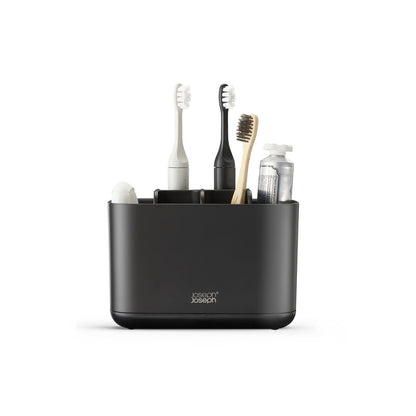 Joseph Joseph EasyStore Large Toothbrush Caddy - Black