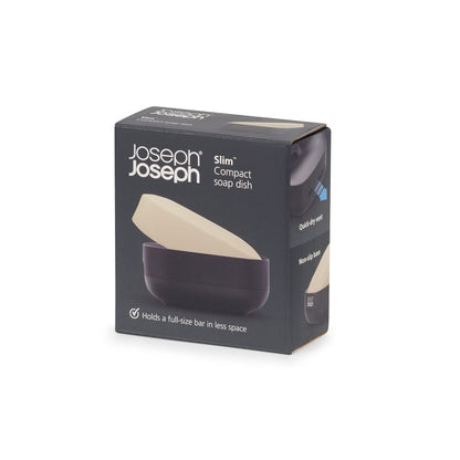 Joseph Joseph Slim Compact Soap Dish - Black