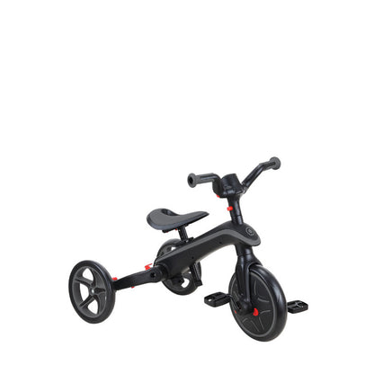 Globber Foldable 4in1 Explorer Trike - Black/Grey