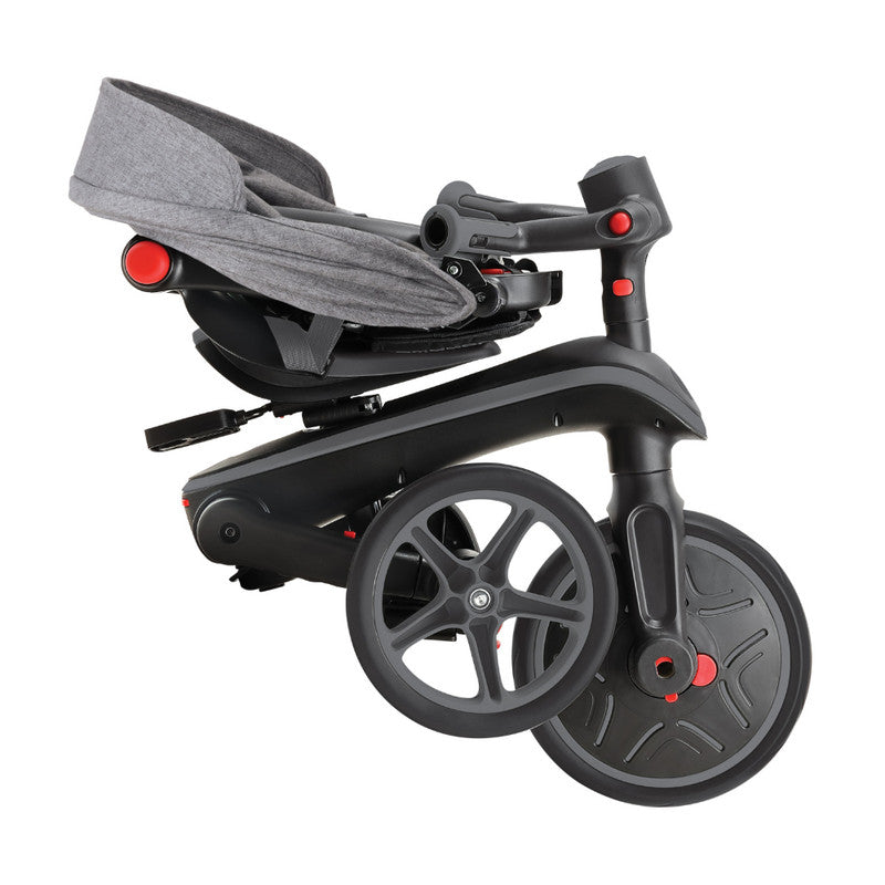 Globber Foldable 4in1 Explorer Trike - Black/Grey