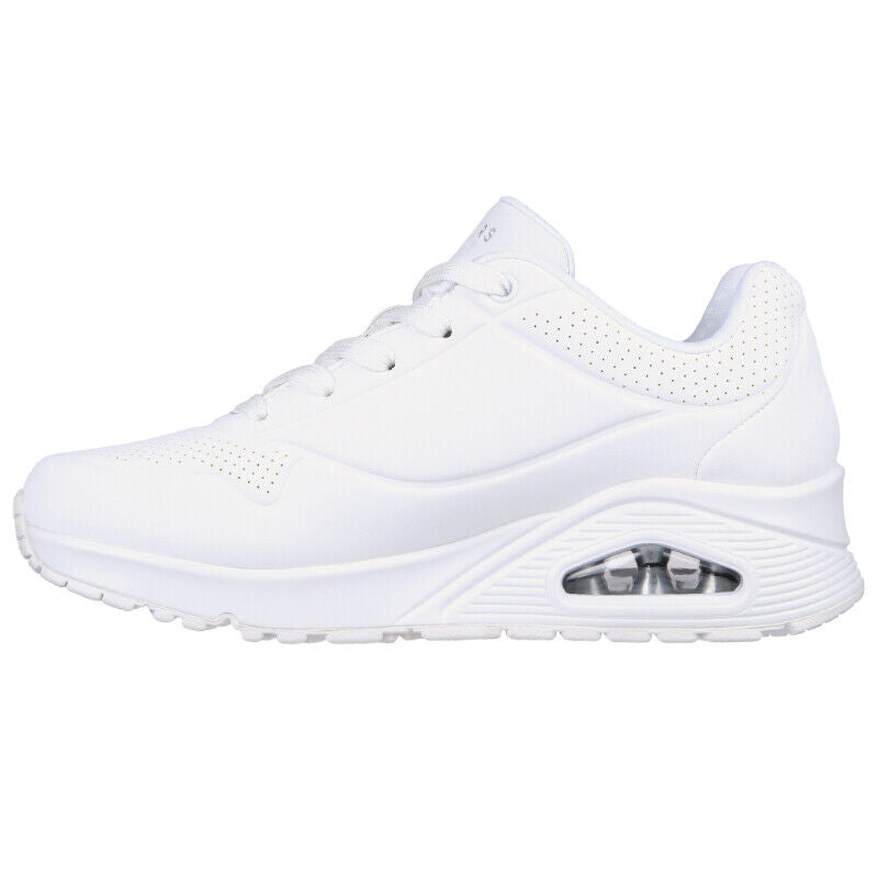 Skechers Women's Uno - Stand On Air Sneakers Size 5 - White/White