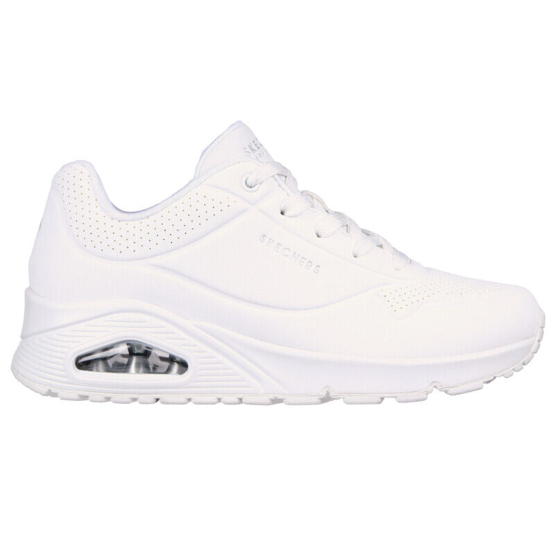 Skechers Women's Uno - Stand On Air Sneakers Size 5 - White/White