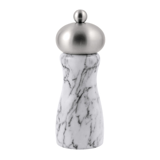 Swissmar 75880  Arctic White Marble Pepper Mill White Marble  15cm