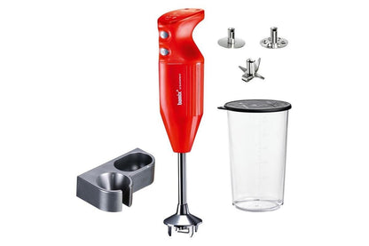 Bamix Mono Immersion Blender 140W Red