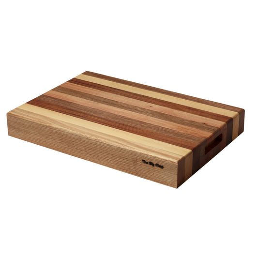 Big Chop Derwent River Rectangle Board 50 x 34 -Brown