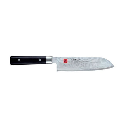 Kasumi 78208  Santoku Knife Black 18cm