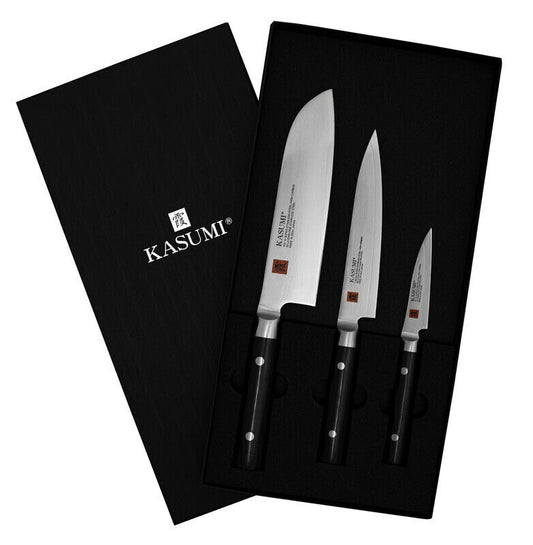 Kasumi  3 Piece Santoku Knife Set