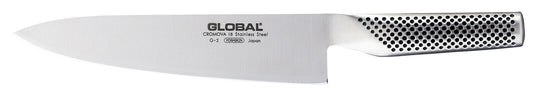 Global 20cm Chef Cooks G2 Cromova 18 Stainless Steel Knife Made in Japan