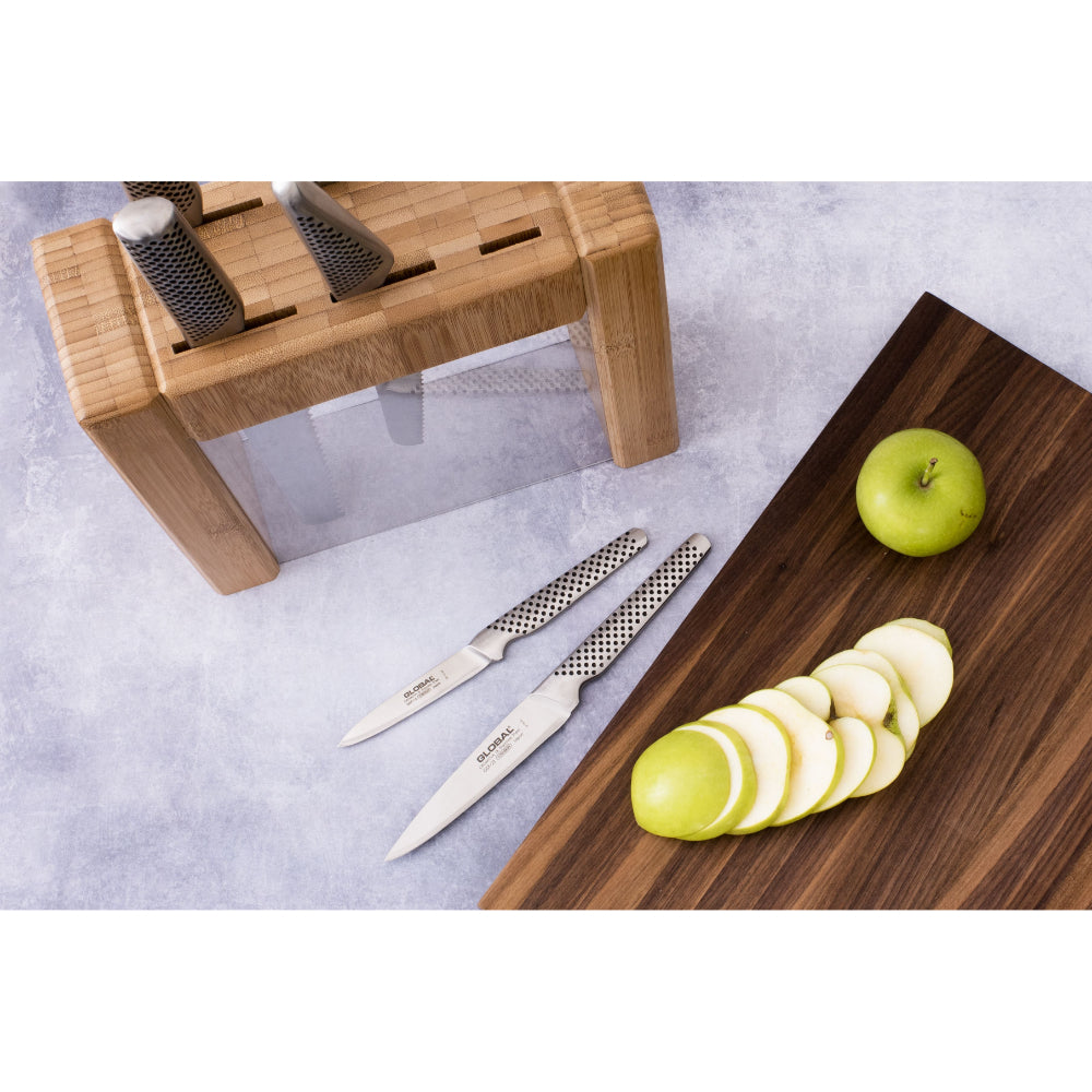 Global 79585 Ikasu Knife Block Set 7pc