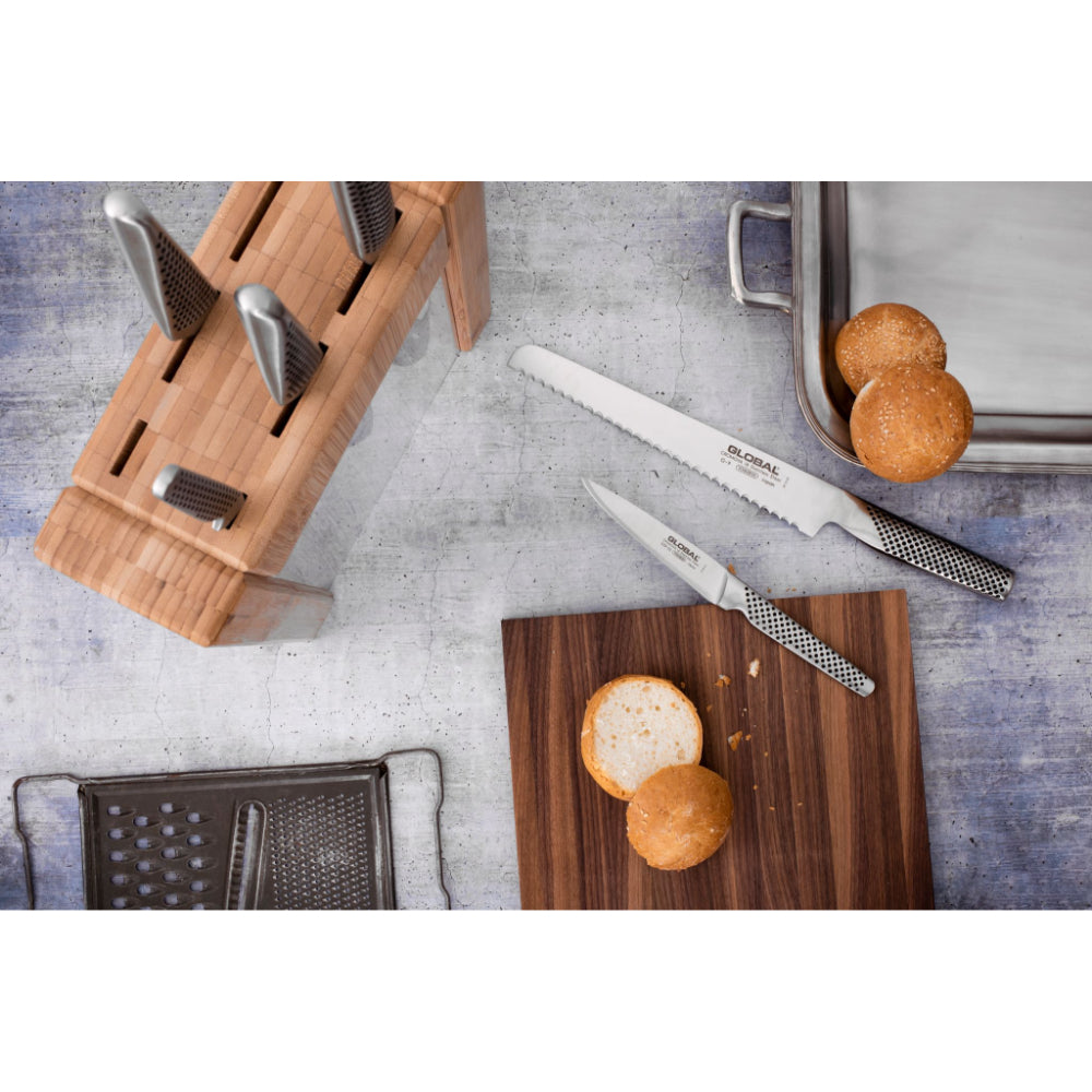 Global 79585 Ikasu Knife Block Set 7pc