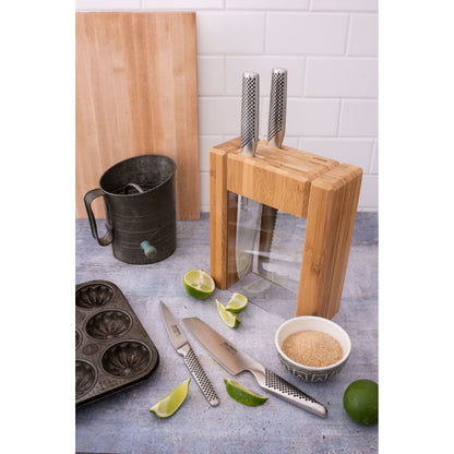 Global 79629 IKASU V 5 piece Knife Block Set