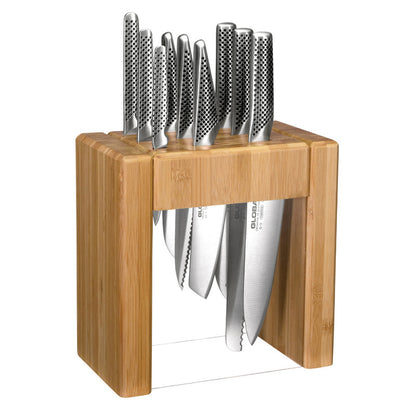 Global Ikasu X 10 Piece Knife Block Set