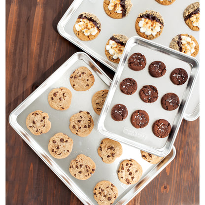 Nordic Ware Baker's Delight 3 Piece Baking Sheet Set