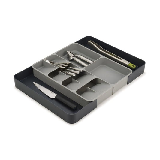 Joseph Joseph  DrawerStore Expanding Cutlery, Utensil & Gadgets Organiser - Grey