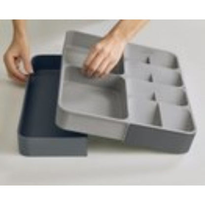 Joseph Joseph  DrawerStore Expanding Cutlery, Utensil & Gadgets Organiser - Grey