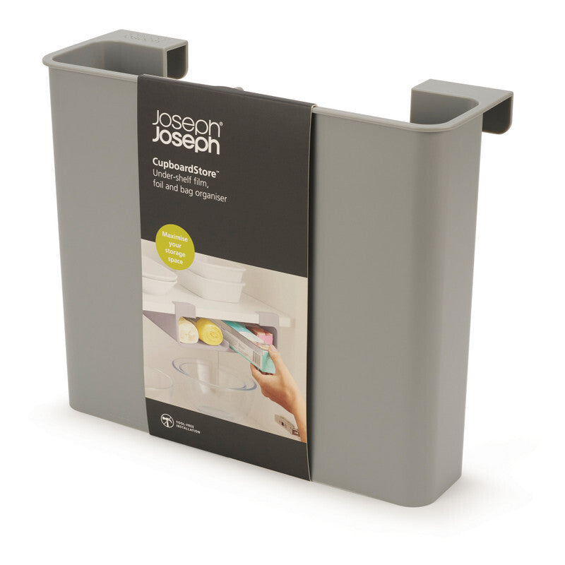 Joseph Joseph CupboardStore Film Foil and Bag Organiser - Grey