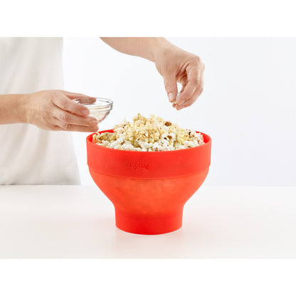 Lekue 2.8L Microwave Popcorn Maker - Red