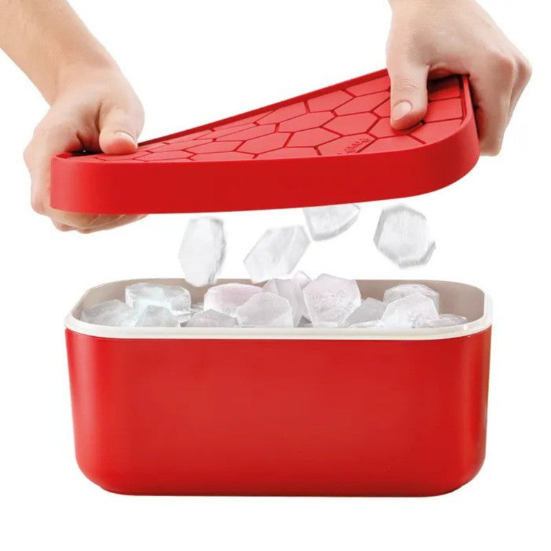 Lekue Ice Tray with Box - Red