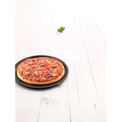 Lekue 14" / 36cm Round Pizza Mat - Brown