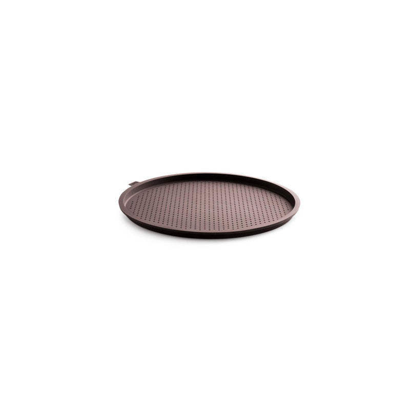 Lekue 14" / 36cm Round Pizza Mat - Brown