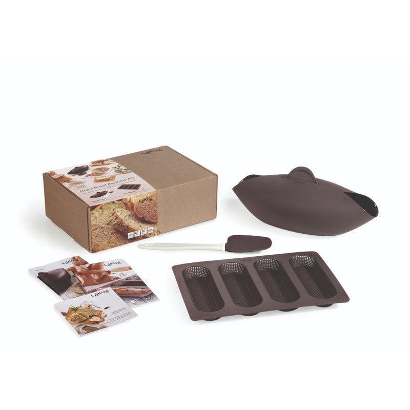 Lekue Essential Home Bread Kit - Brown