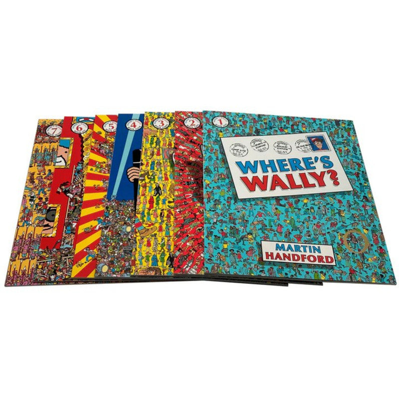 Walker Books Where's Wally 7 Pack - Multi