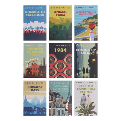 Wilco The Complete Works Of George Orwell, 9 Book Collection - Multi