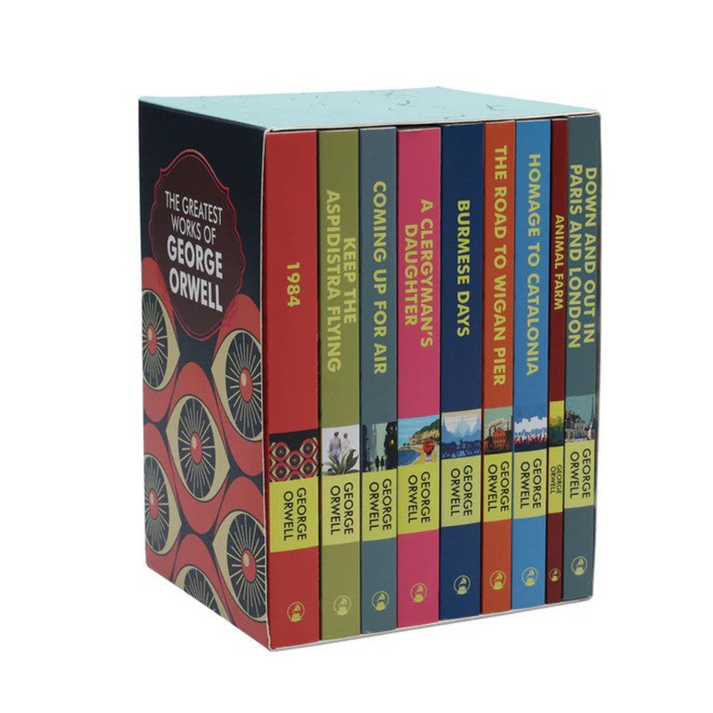 Wilco The Complete Works Of George Orwell, 9 Book Collection - Multi