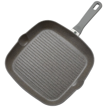 Ballarini Matera Granitium 28cm Stone Grill Pan, Non-stick w/ Thermapoint Heat I