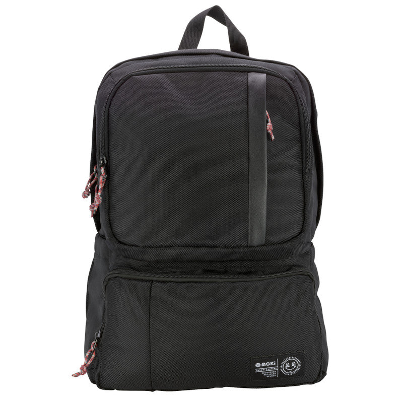 Moki rPET Series Backpack / Fits 15.6" Laptop - Black