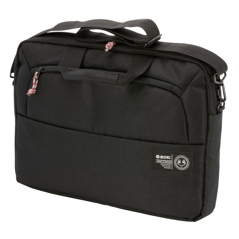 Moki rPET Series Laptop Satchel 17" - Black