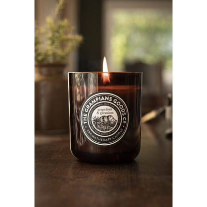 The Grampians Goods Co Aromatherapy Candle - Grapefruit & Geranium