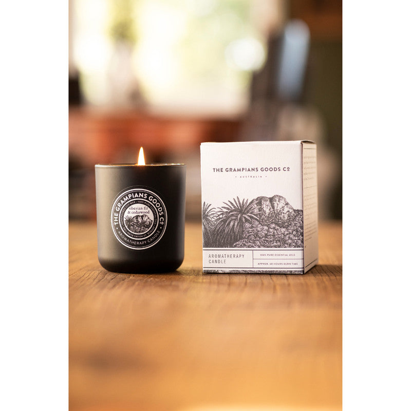 The Grampians Goods Co Aromatherapy Candle - Siberian Fir & Cedarwood